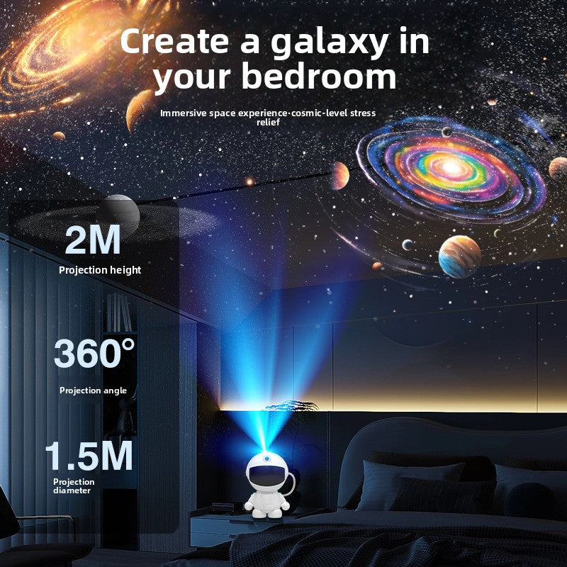 Lámpara proyectora de galaxias
