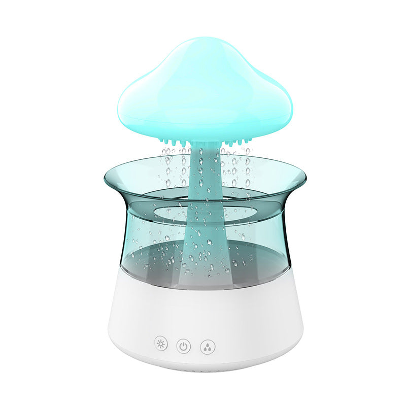 Humidificador nube de lluvia con luz LED
